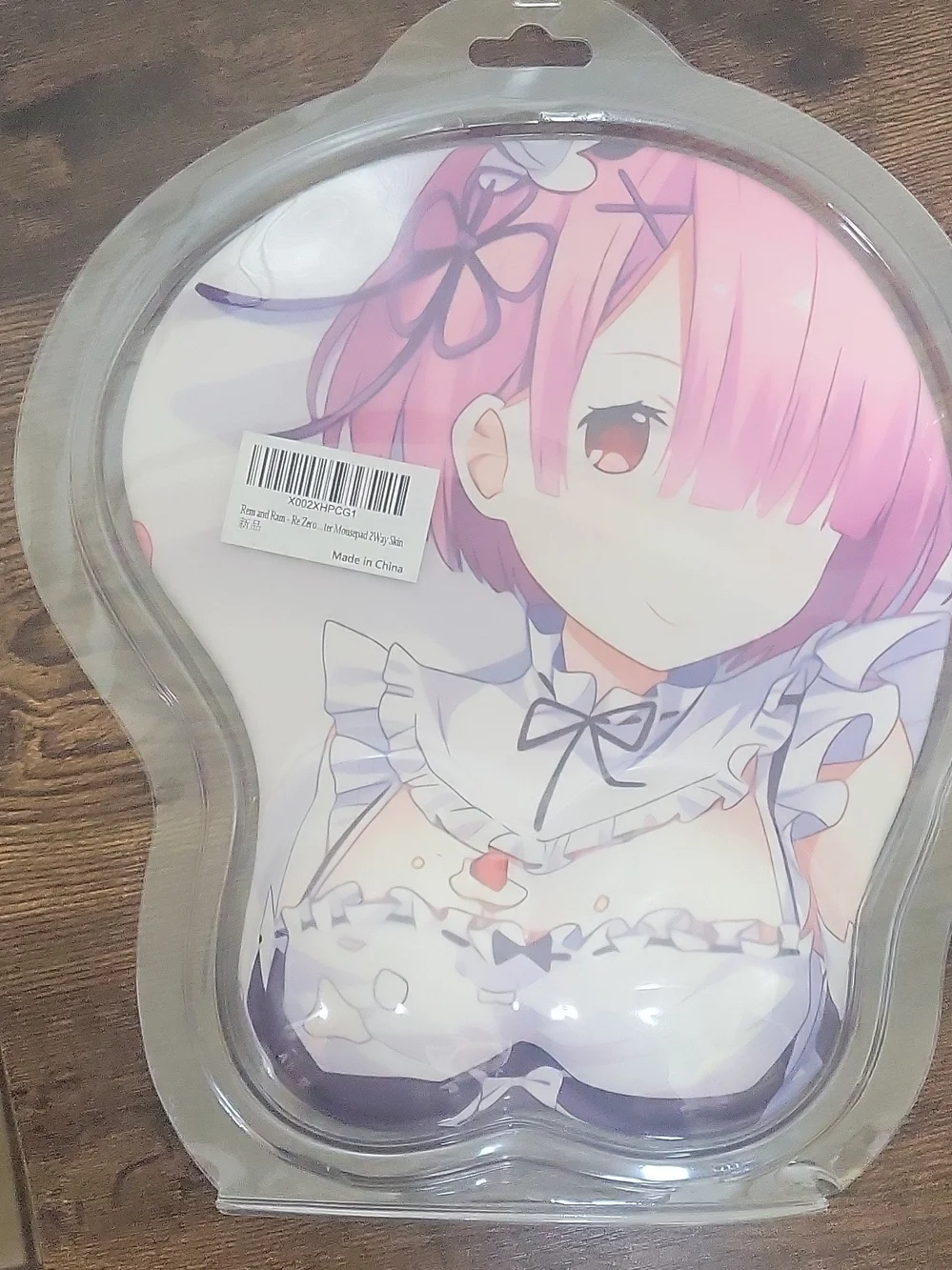 Anime Character Wrist Rest - Pink Hair